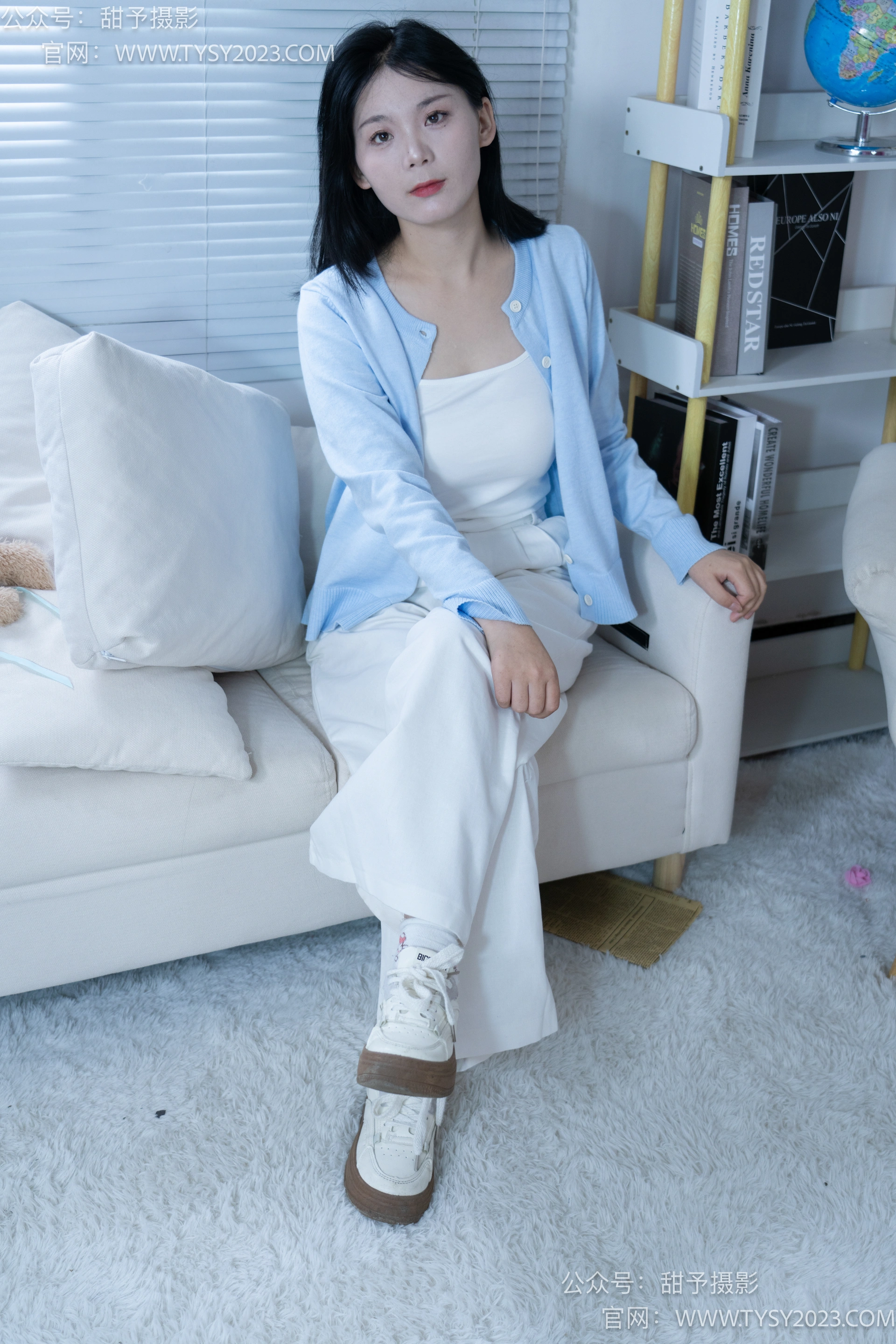 甜予摄影 No.060 梨子-板鞋、脏白棉袜、裸足 2